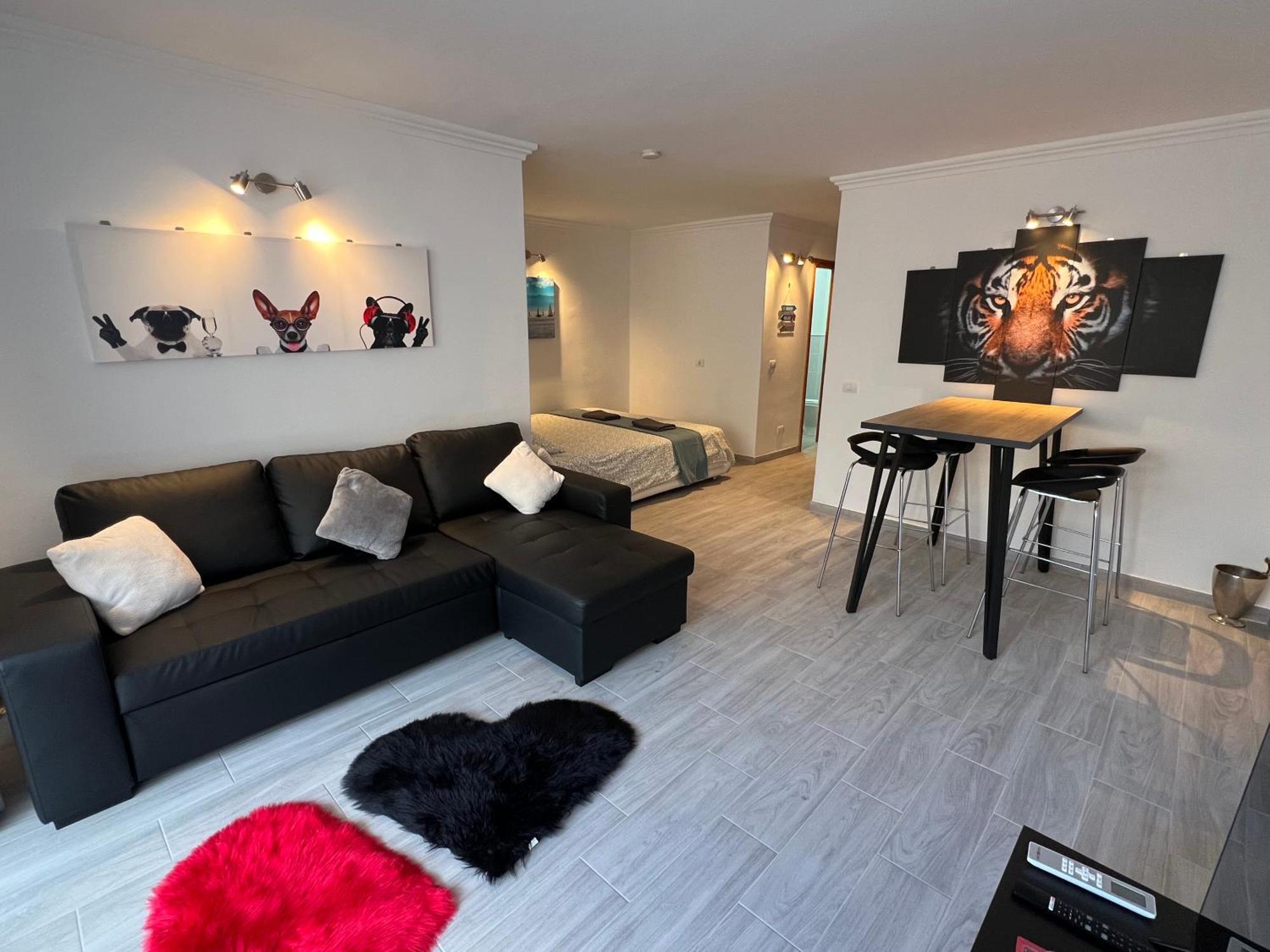 Air Conditioning, Private Parking And Fully Equipped Kitchen In Hotel Room In Golf Del Sur, Tenerife San Miguel de Abona Dış mekan fotoğraf